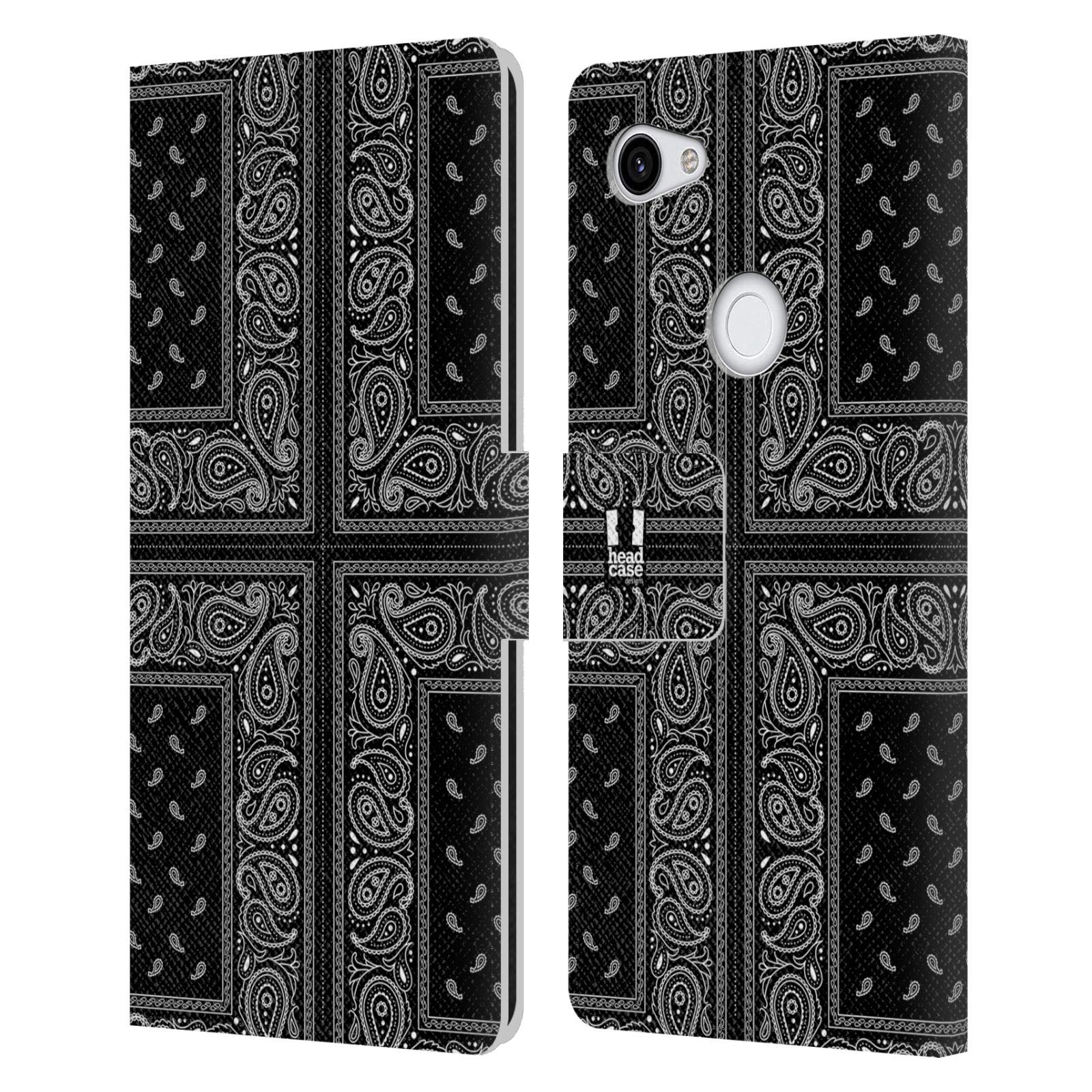 Head Case Designs Leather Wallet Case for Google Pixel 3a XL - Stylish & Protective for Daily Use