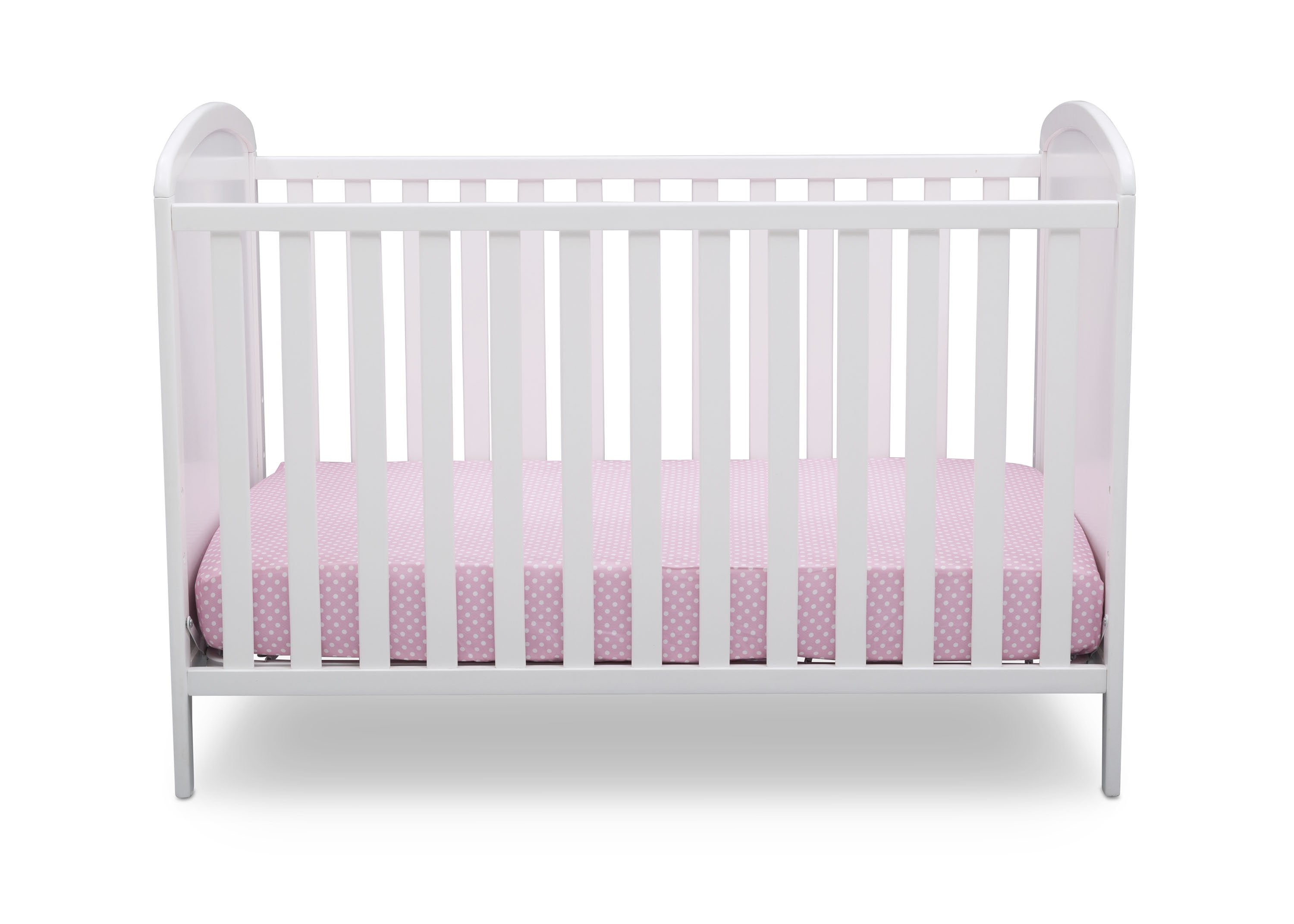 Disney Minnie Mouse 3-in-1 Convertible Baby Crib - Toddler Bed & Daybed - Nursery Room Essentials for Girls & Boys