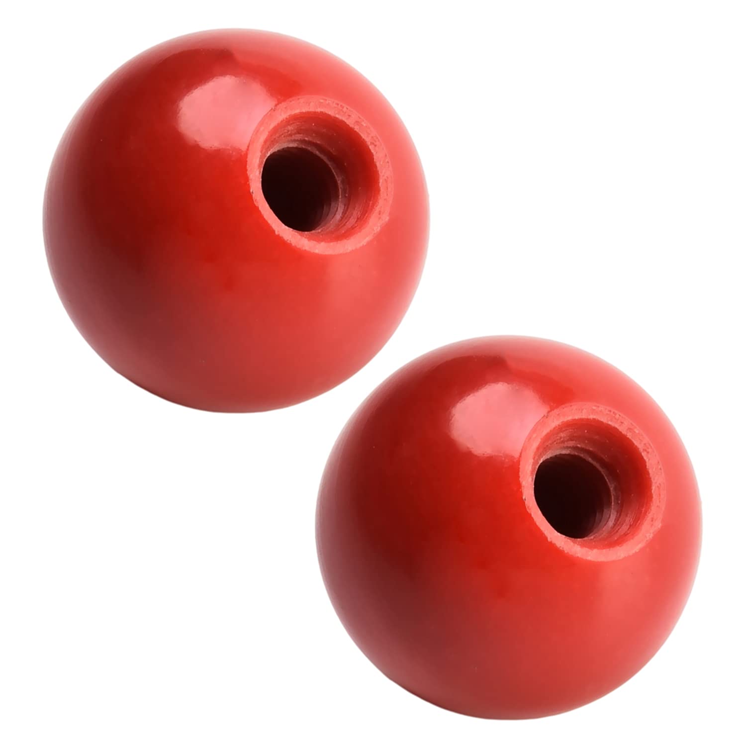 8Pcs M6 Female Thread Thermoset Ball Knobs - 25mm/0.98