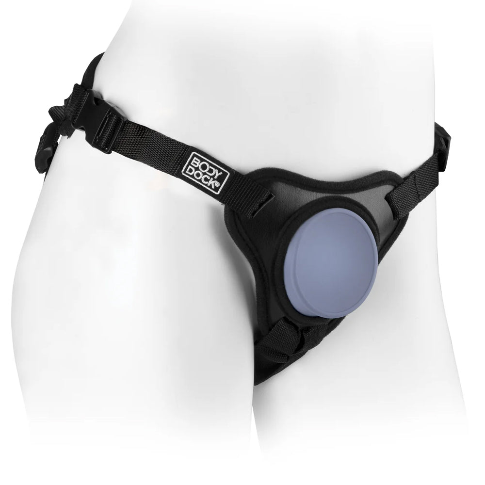 Premium Dillio Platinum Body Dock Silicone Suction Cup Strap-On Harness for Couples - Secure & Comfortable Adult Toy Accessory for Shower, Bedroom & BDSM Play