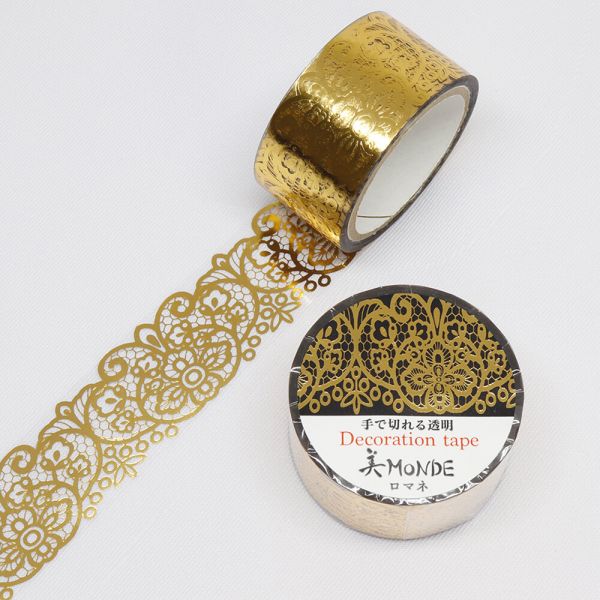 Beauty MONDE Lace PET Clear Tape GR4077 - Invisible Double-Sided Adhesive for Wigs, Costumes & Fashion Accessories - Perfect for Cosplay, Lingerie & DIY Projects