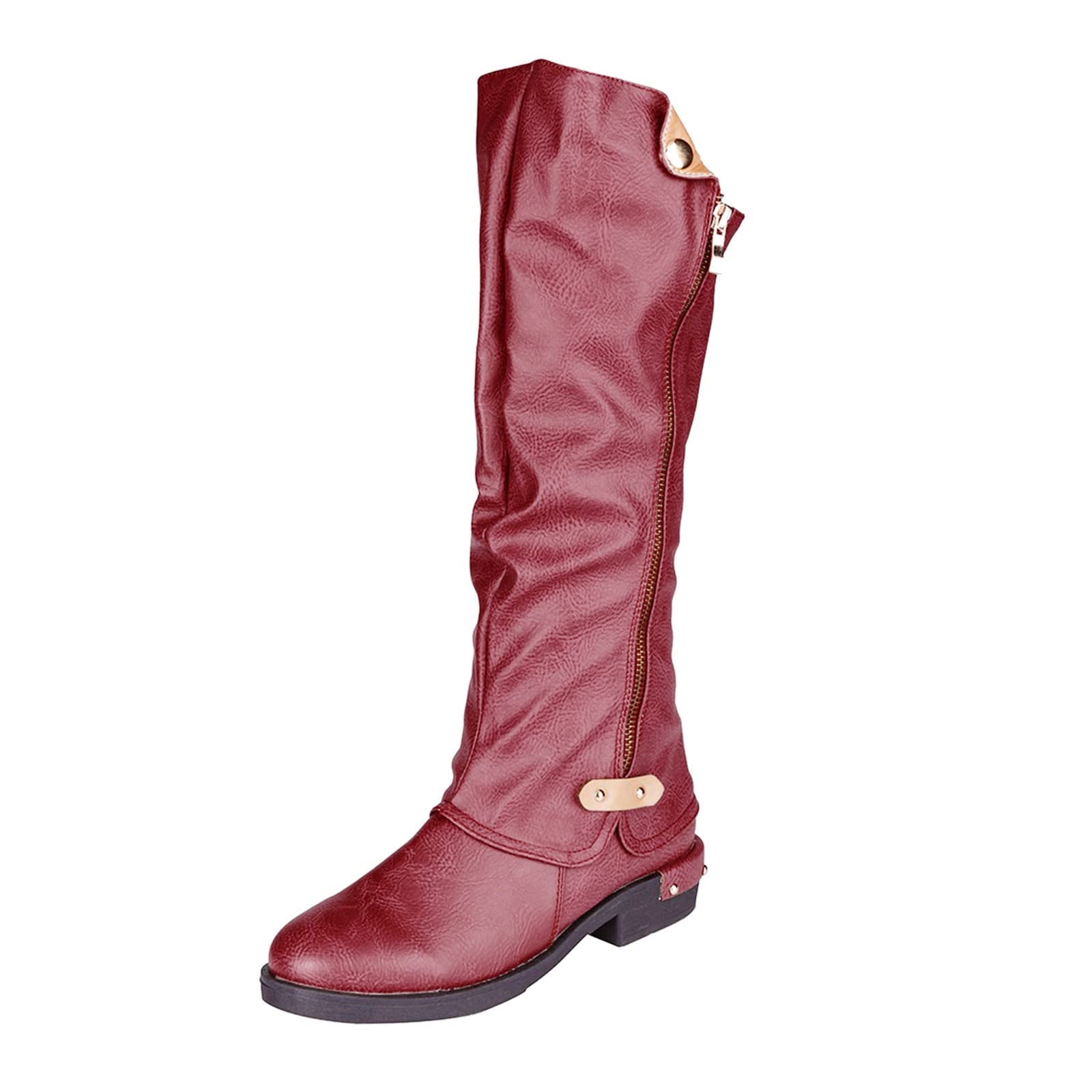 **Women's Cowboy Boots - High Heel Ankle Booties, Peep Toe Leather Boots with Wedges for Western Style | Perfect for Country Rides, Concerts & Fashion Outfits**