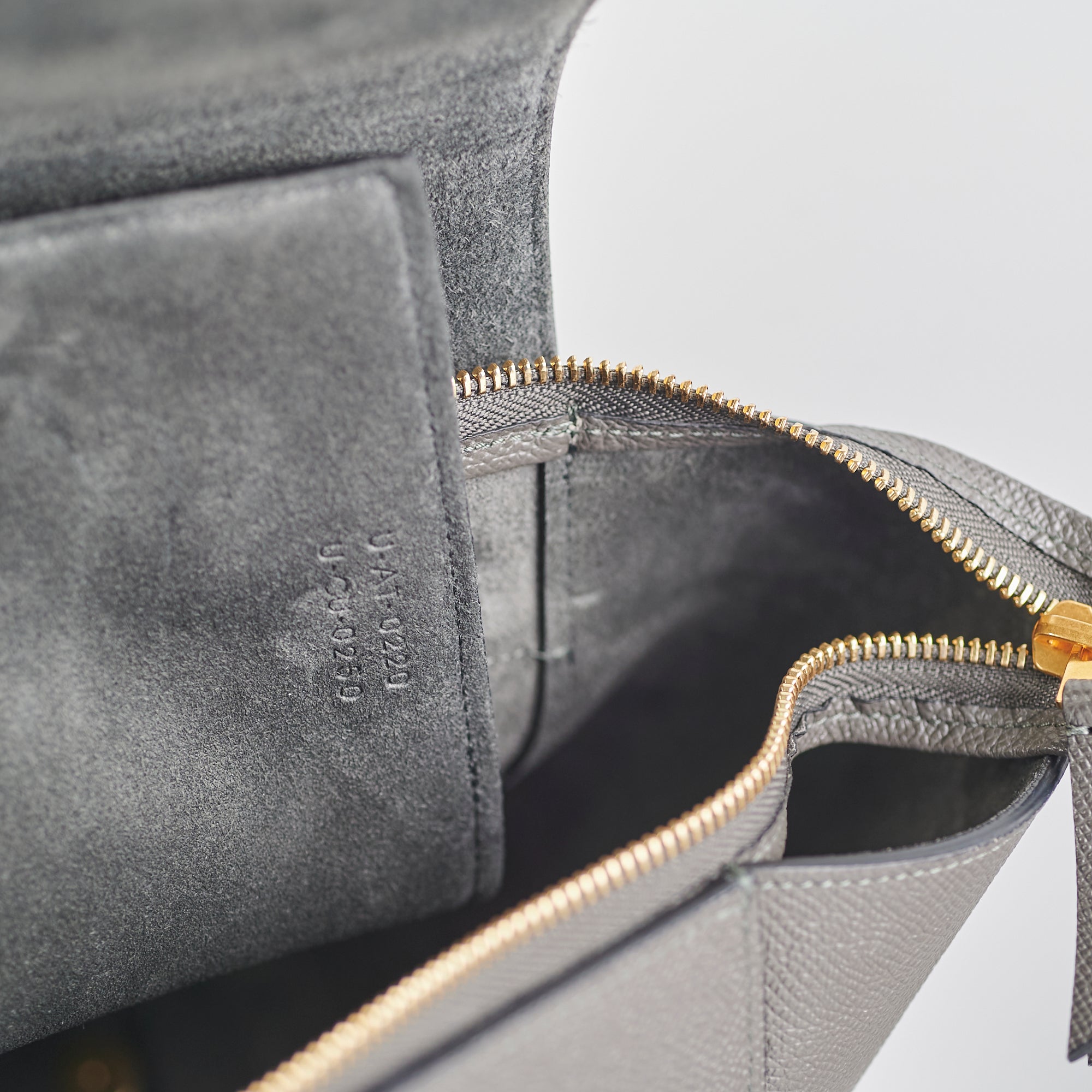 Celine Mini Belt Bag in Dark Grey | Genuine Leather Crossbody Bag for Women | Perfect for Work, Travel & Everyday Use