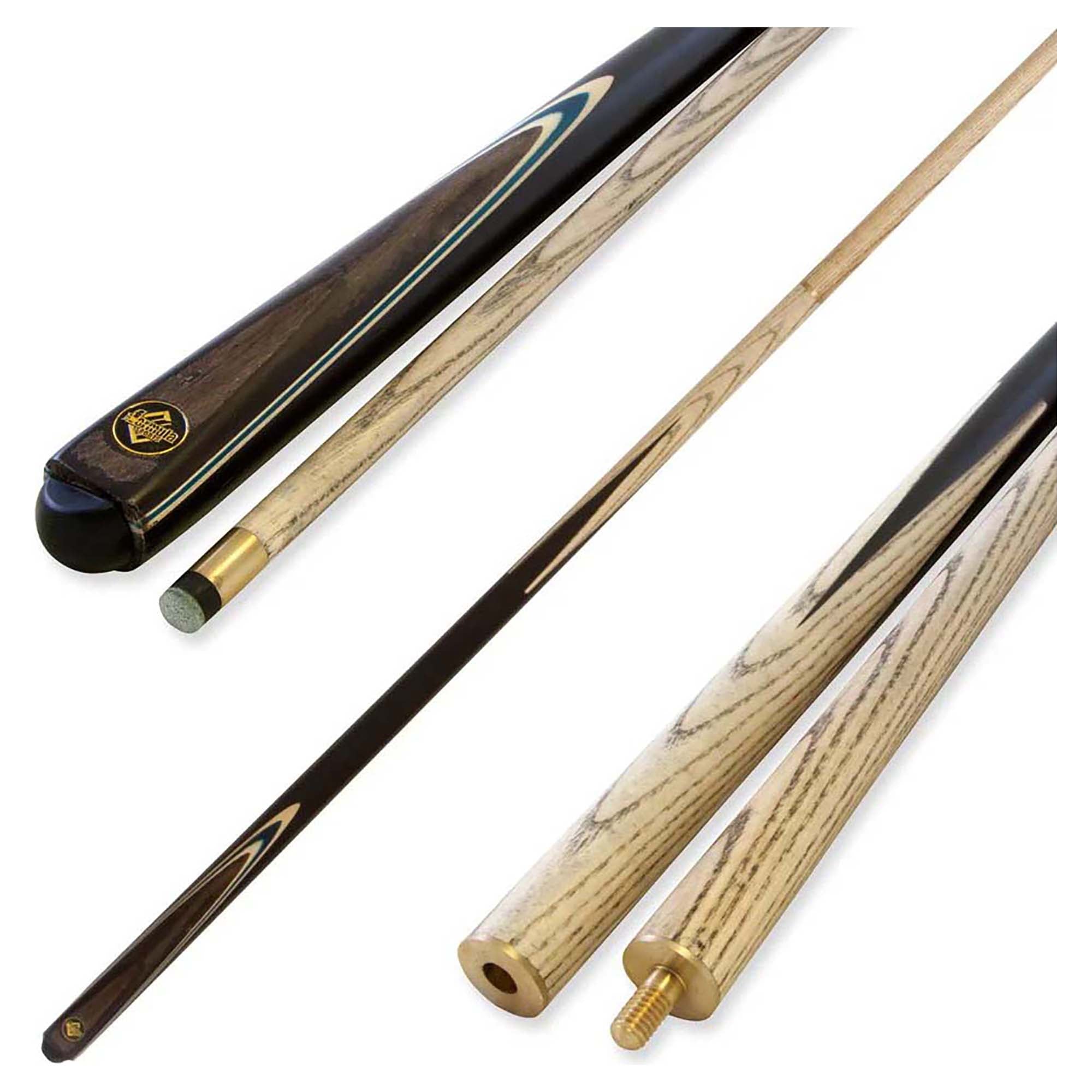 Premium A13 Ash 2-Piece 57-Inch Billiard Cue Stick - Professional Pool Cue for Home Game Rooms & Bars