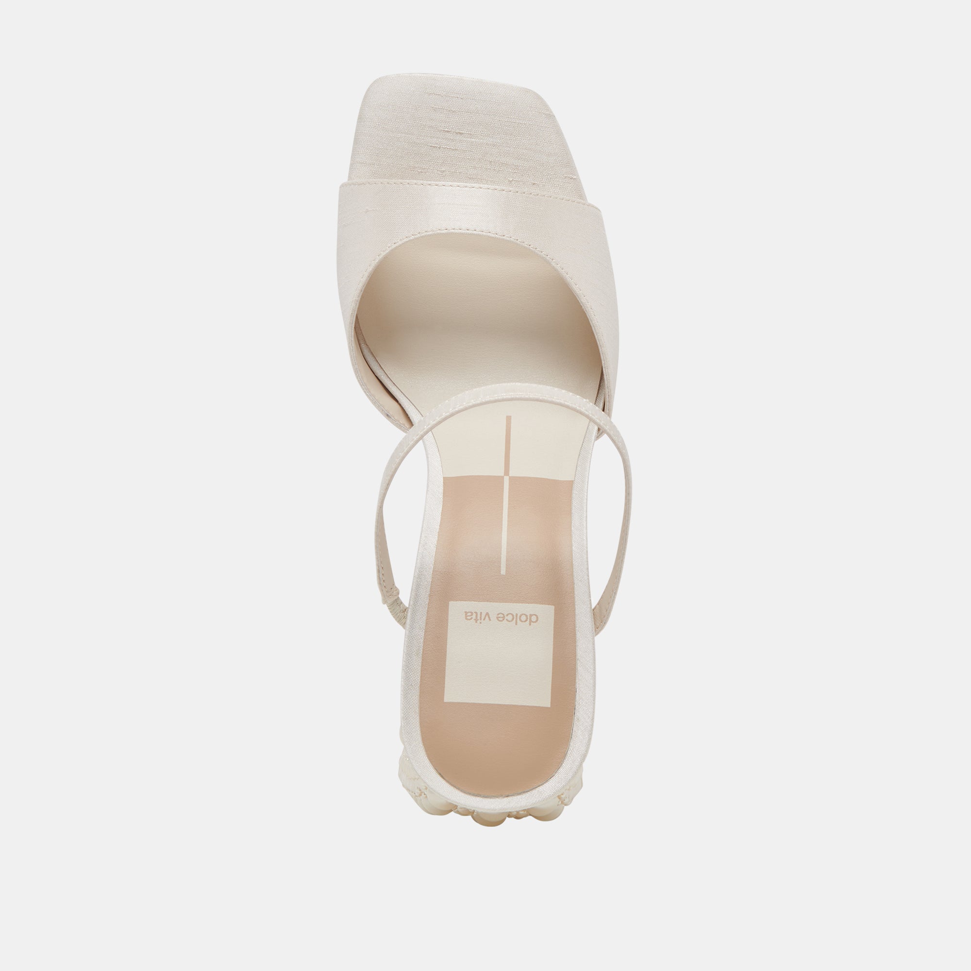 JEMMY PEARL HEELS - Vanilla Silk High Heels for Women | Elegant Evening Shoes for Parties, Weddings & Special Occasions
