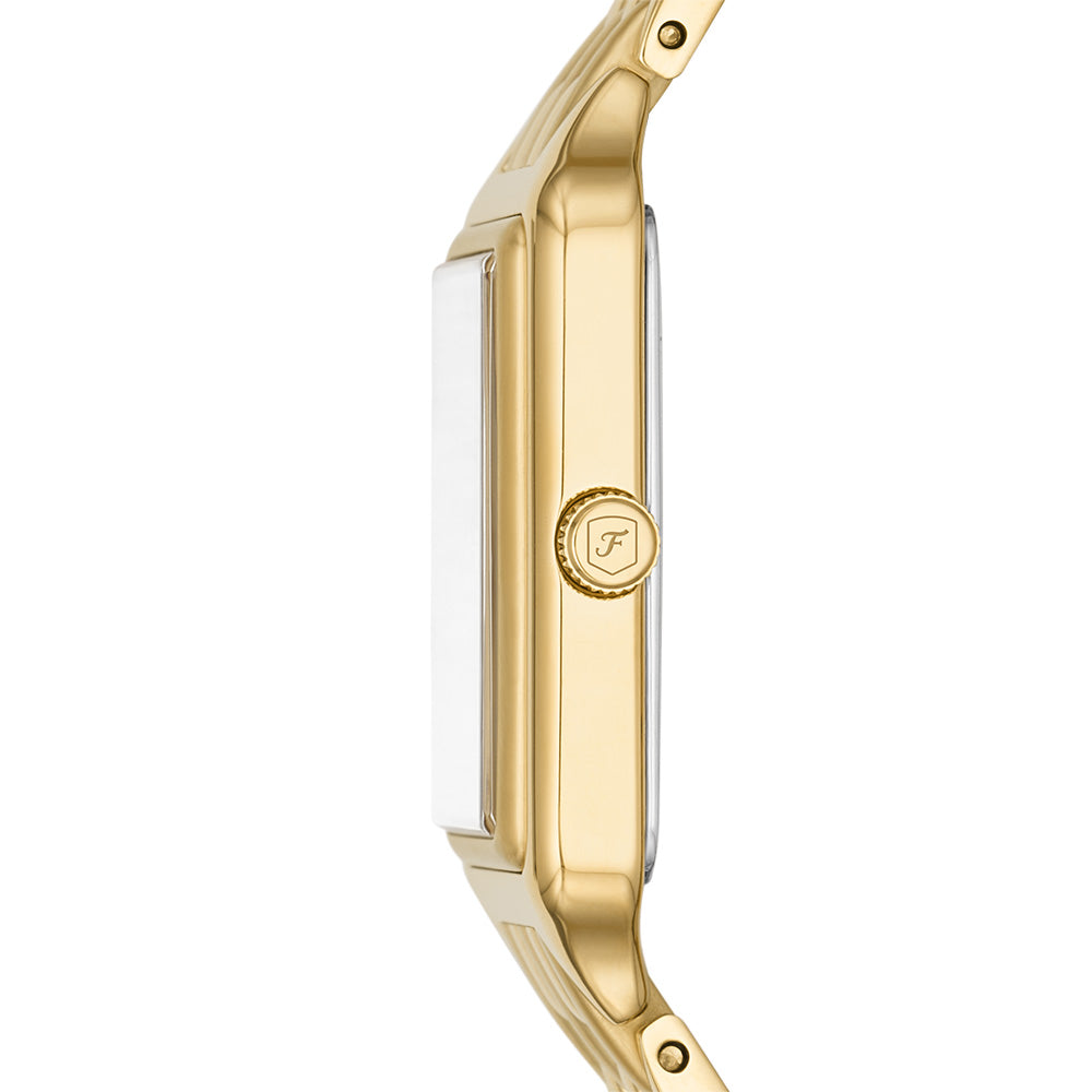 Fossil Raquel ES5220 Women's Analog Leather Watch - Stylish & Durable for Everyday Wear, Work & Casual Outfits