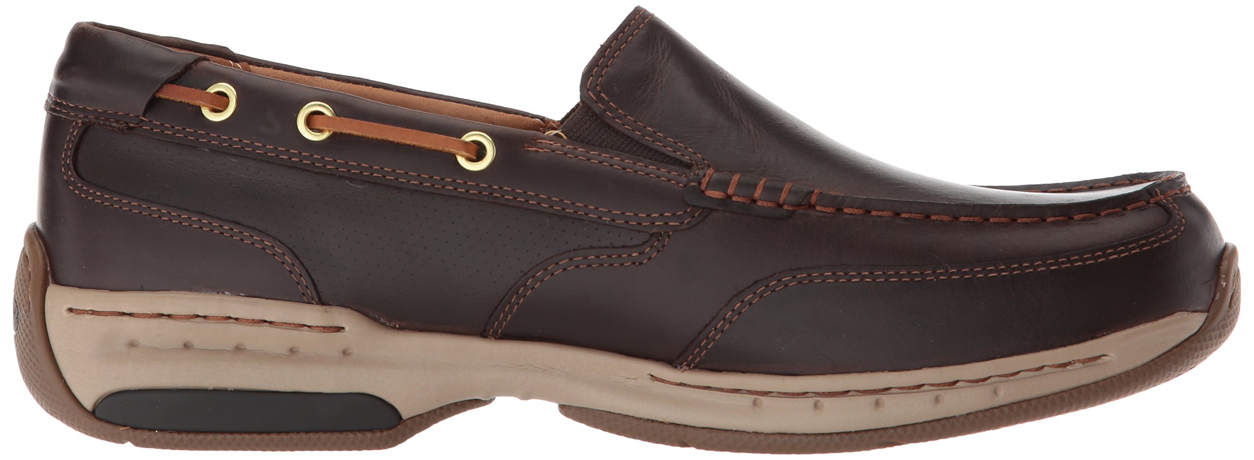 Dunham Men's Waterford Slip-On Boat Shoes - Comfortable Casual Loafers for Men | Perfect for Sailing, Driving & Everyday Wear