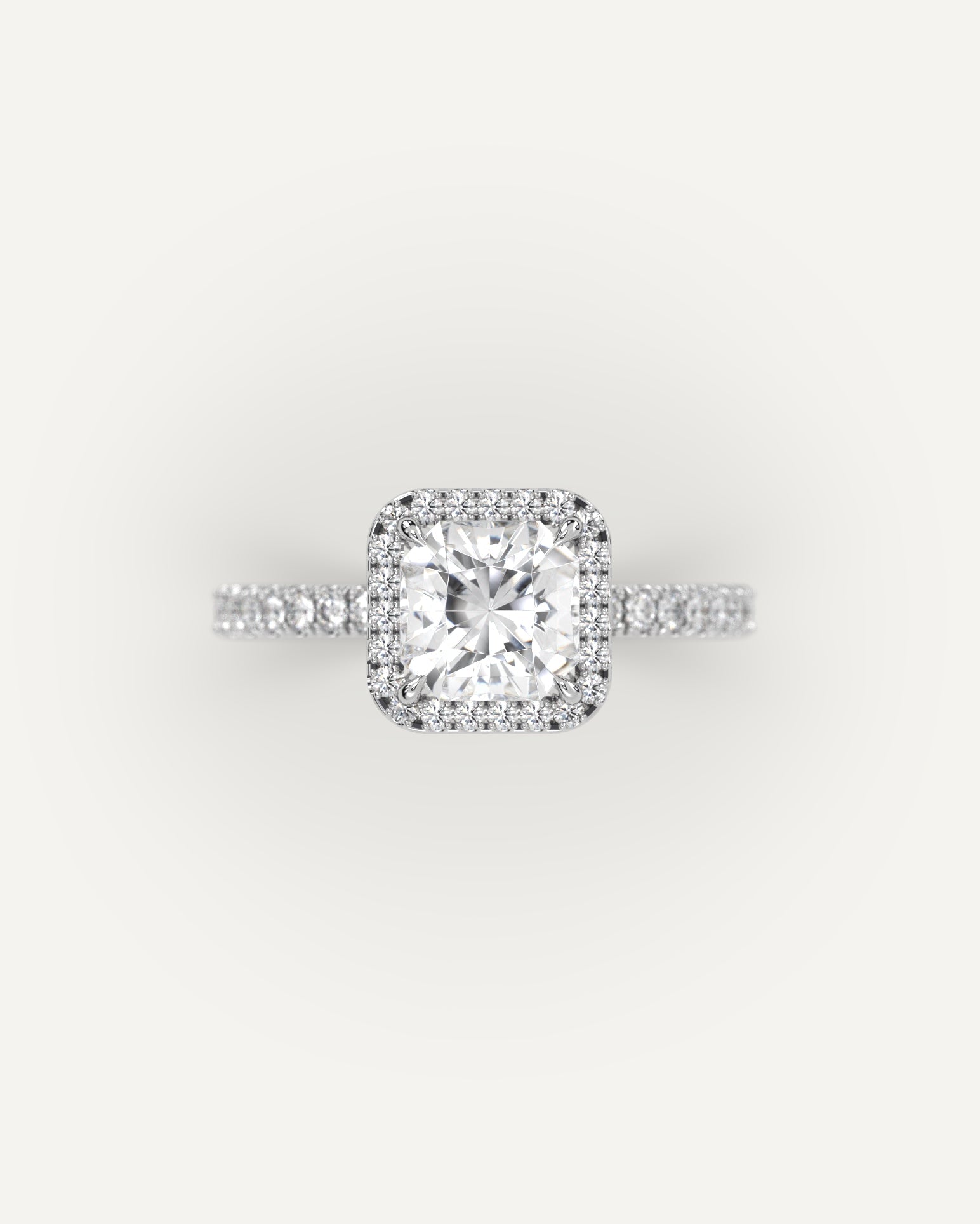 2 Carat Radiant Cut Diamond Engagement Ring - 14K White Gold Wedding Band for Women - Perfect for Proposals, Anniversaries & Special Occasions