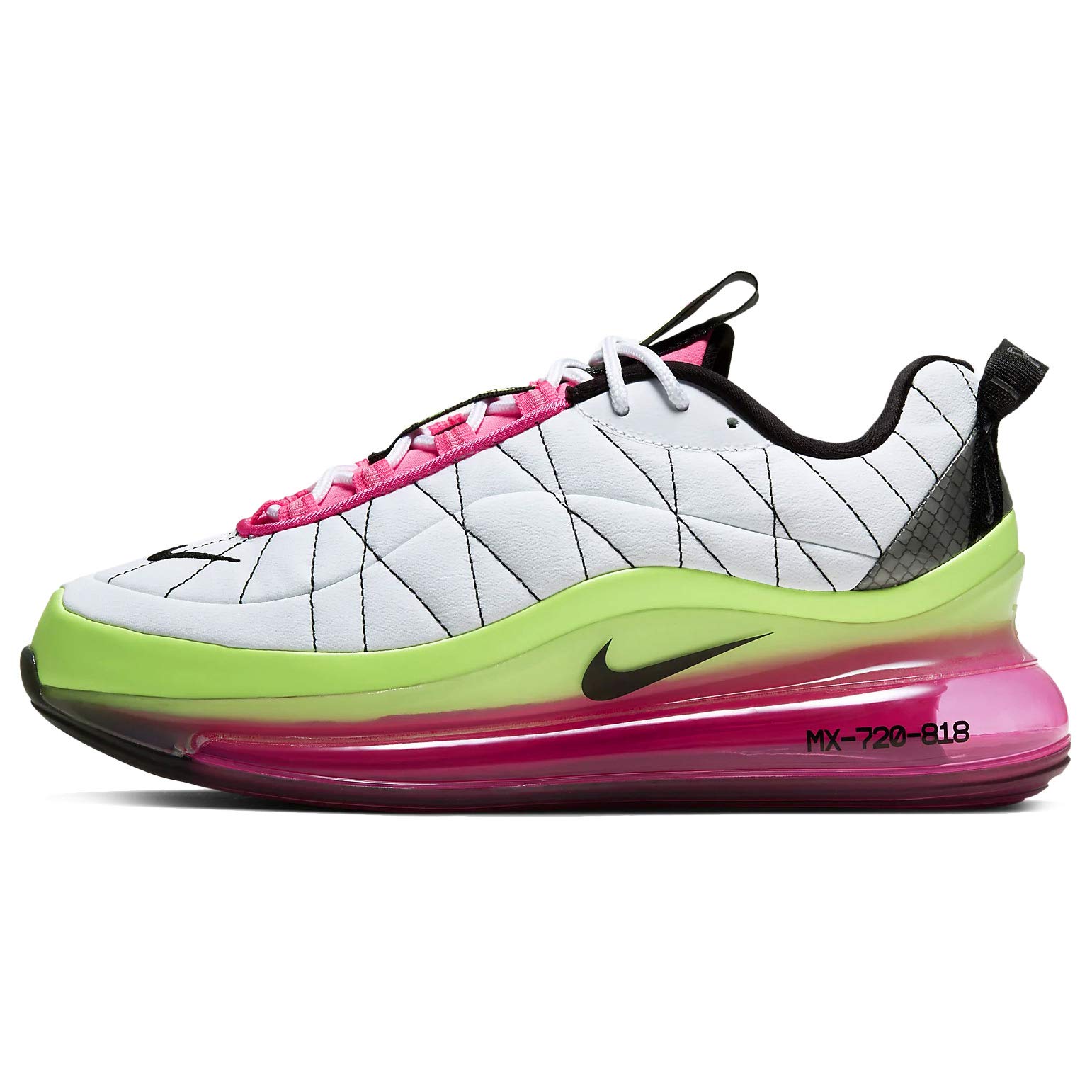 Nike Women's MX-720-818 Casual Sneakers - White (CK2607-100) - Size 6 | Comfortable Walking Shoes for Everyday Wear, Gym & Running