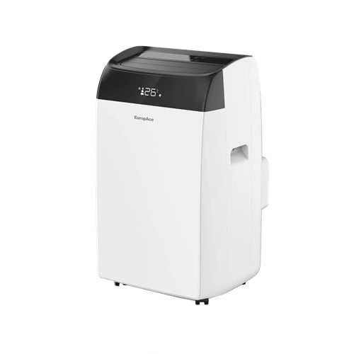 EuropAce EPAC15E6UV 15,000 BTU Portable Air Conditioner with WiFi - 4-in-1 Cooling, Dehumidifier, Fan & Air Purifier - Ideal for Bedrooms, Living Rooms & Home Offices