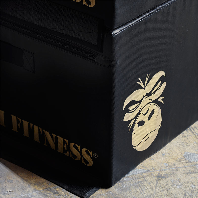 XM FITNESS Soft Plyo Box Set - 6, 12 & 18 Inch Jump Boxes for CrossFit, Home Gym & Functional Training | Durable Foam Exercise Boxes for Plyometrics, Step Ups & Fitness Workouts