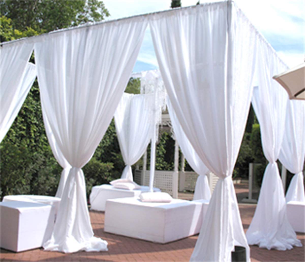 IFR Chiffon Drapes Panels for Wedding Decorations - 115