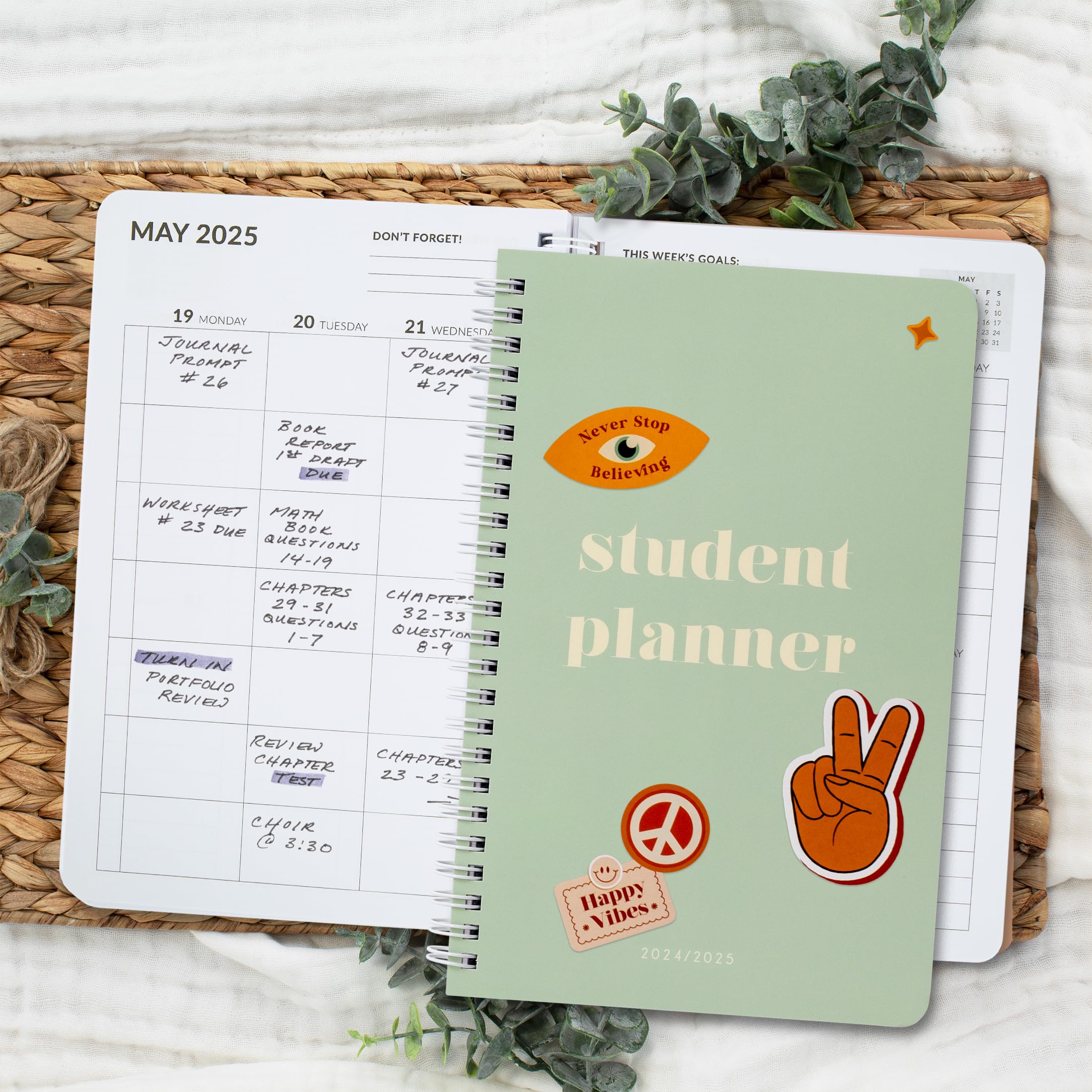 2025 Academic Planner for Students - 8.5