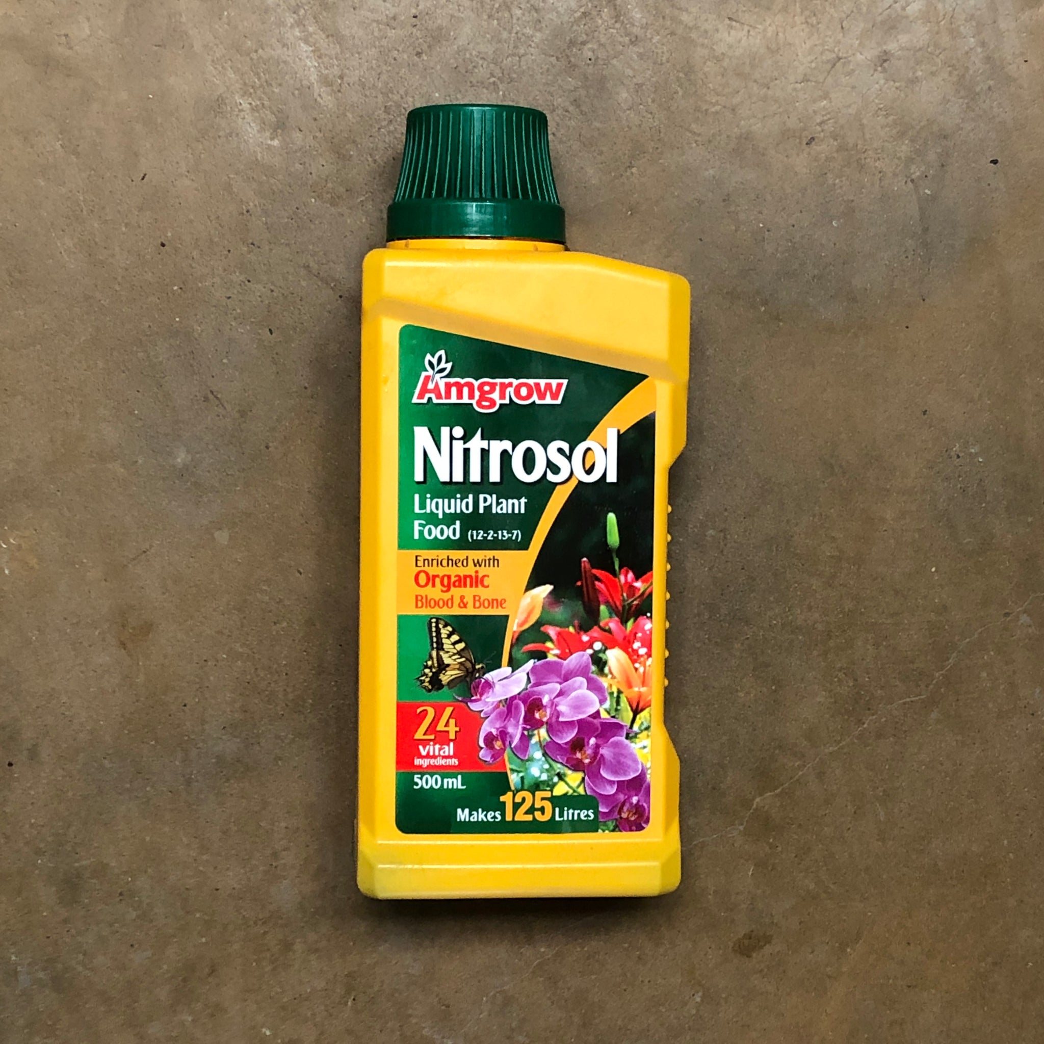 Nitrosol Liquid Blood & Bone Concentrate - Organic Plant Food Fertilizer for Vegetables, Flowers & Lawns | Promotes Growth & Soil Health | Ideal for Gardening, Farming & Landscaping
