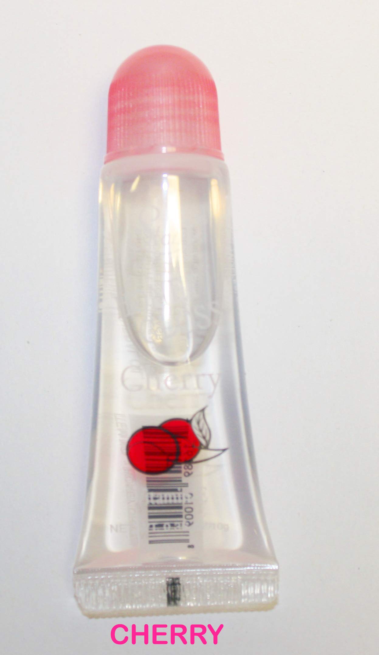 Clear Crystal Cherry Flavored Lip Gloss - Shiny, Non-Sticky, Moisturizing Lip Shine for Women & Teens - Perfect for Daily Wear, Parties & Special Occasions