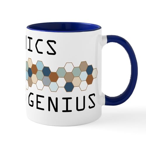 White/Navy Inside - Economics Genius Mug