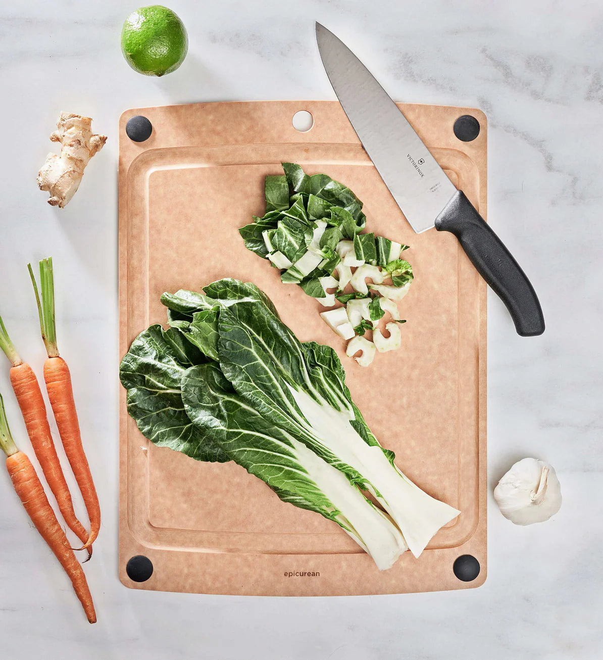 Premium All-in-One Cutting Board Set - Durable, Non-Slip Kitchen Chopping Board for Meat, Vegetables & Fruits | Perfect for Home Cooking, Meal Prep & Professional Chefs