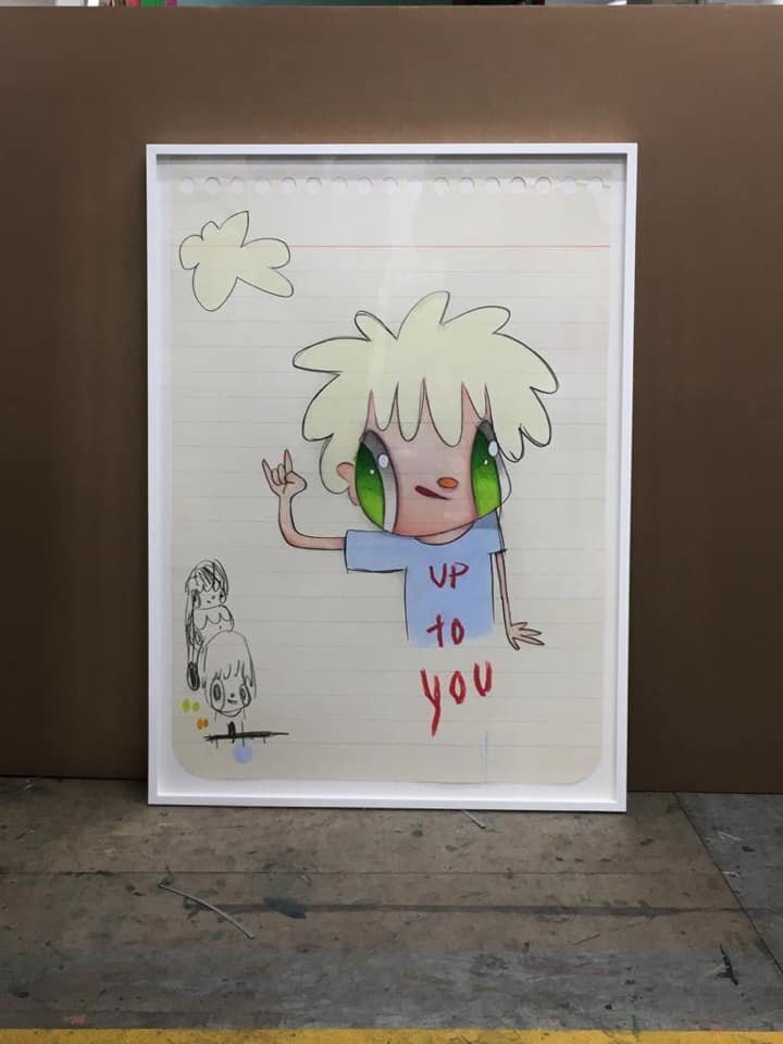 UP TO YOU Print - Limited Edition of 75 - Unique Wall Art for Home & Office Decor