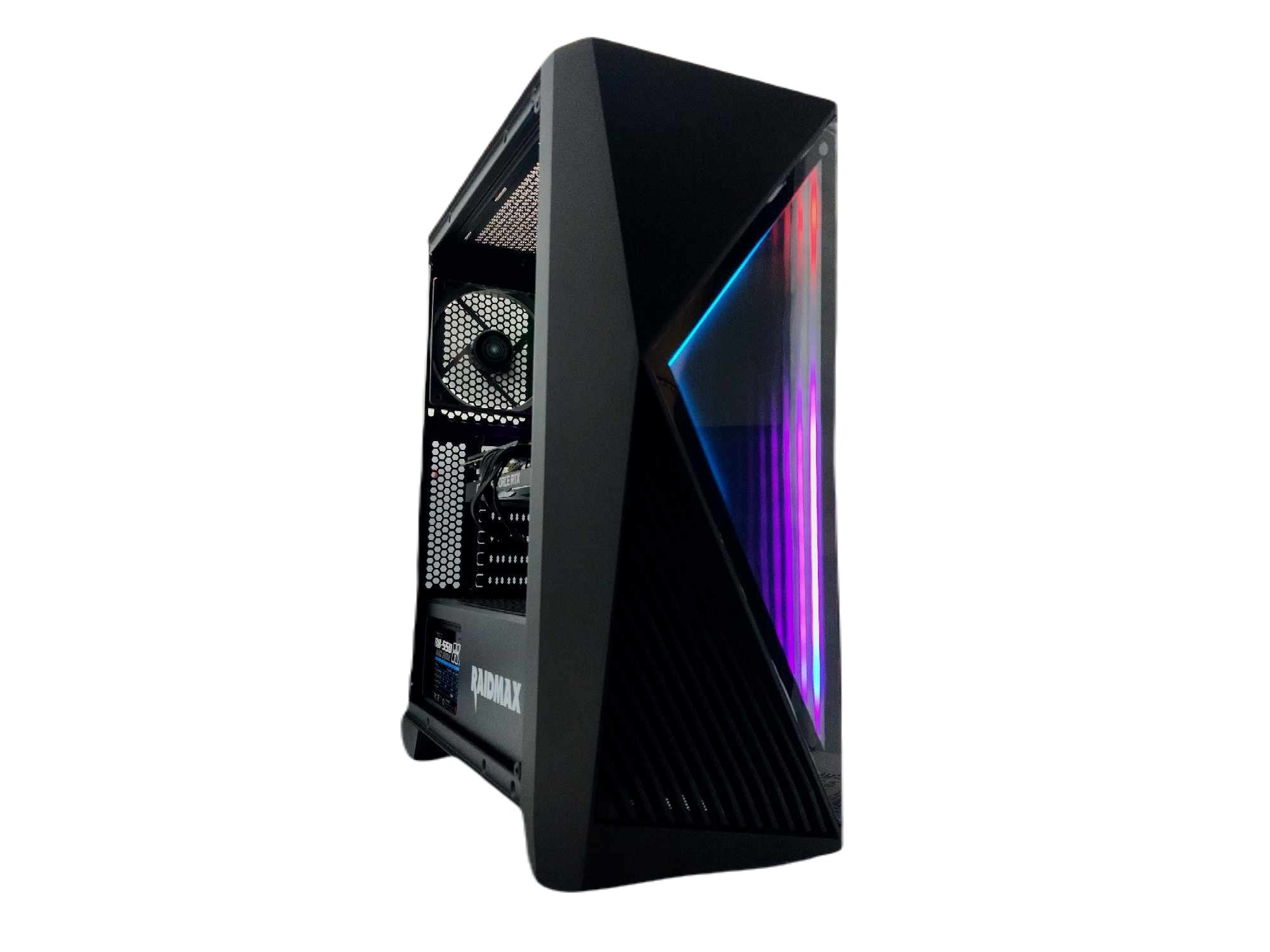 Custom Gaming PC Desktop Computer - AMD Ryzen 3 Quad Core, 1TB SSD, NVIDIA RTX 2060, 16GB RAM, Black (Model S811 A520) - Perfect for Esports, Streaming & High-Performance Gaming