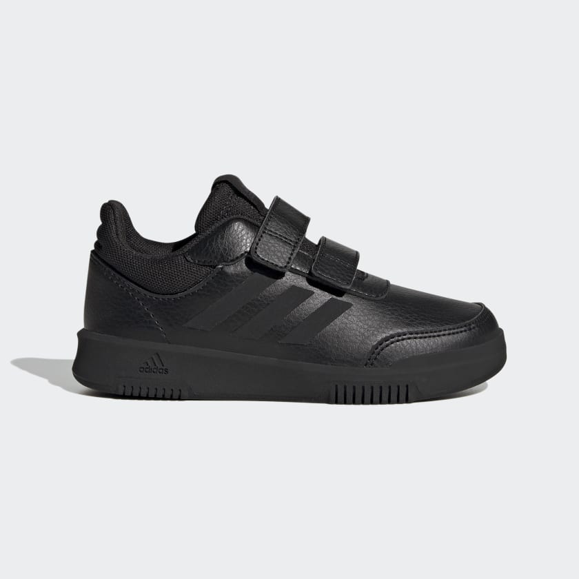 Adidas Kids Tensaur 2.0 Triple Black Running Shoes - Lightweight & Comfortable Sneakers for Boys and Girls - Perfect for School, Play & Daily Activities