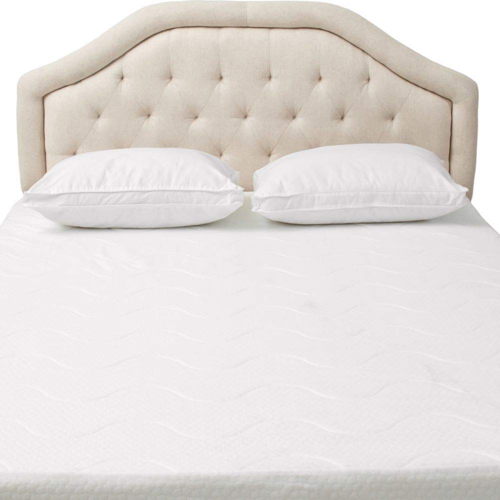 Christopher Knight Home Angelica Tufted Fabric Headboard - Queen Size, Beige Upholstered Bed Headboard for Bedroom Decor & Cozy Home Style