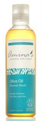 Organic Olive Oil Shower Wash 250ml - Moisturizing Body Wash for Dry Skin - Perfect for Sensitive Skin & Daily Hydration - Spa & Home Bath Essential