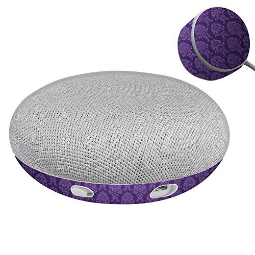 MightySkins Vinyl Decal Wrap Cover for Google Home Mini - Antique Purple | Protective & Durable Skin | Easy to Apply & Remove | Made in USA | Perfect for Home & Office Decoration