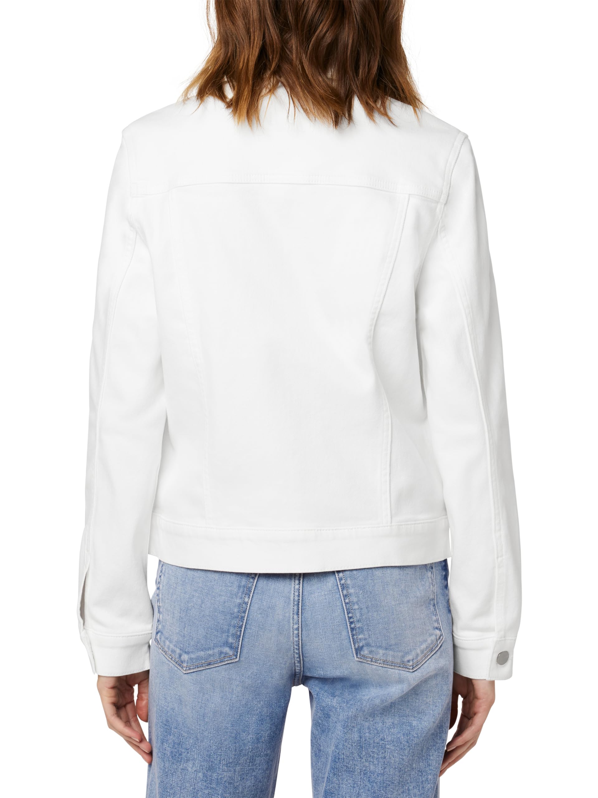 Joe's Women's Relaxed Fit Stretch Denim Jacket - Comfortable & Stylish Lightweight Denim Coat for Casual Wear, Spring & Fall Fashion Outerwear