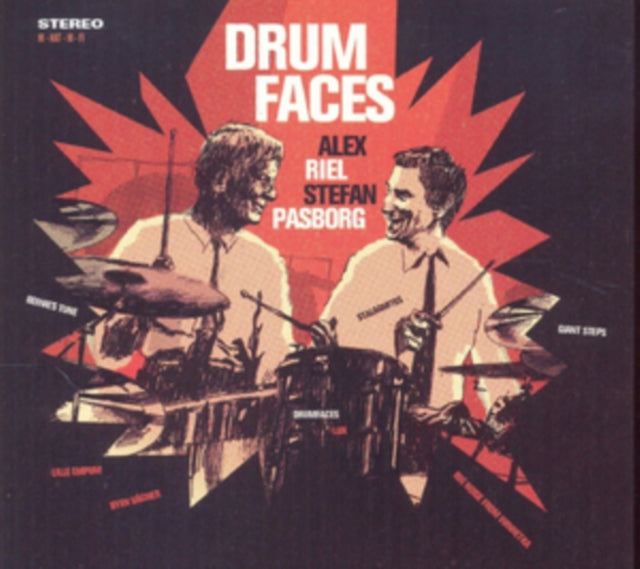 Alex Riel & Stefan Pasborg Drumfaces CD | Jazz Drumming Album | Perfect for Music Lovers & Drum Enthusiasts | Great for Home Listening & Music Collections