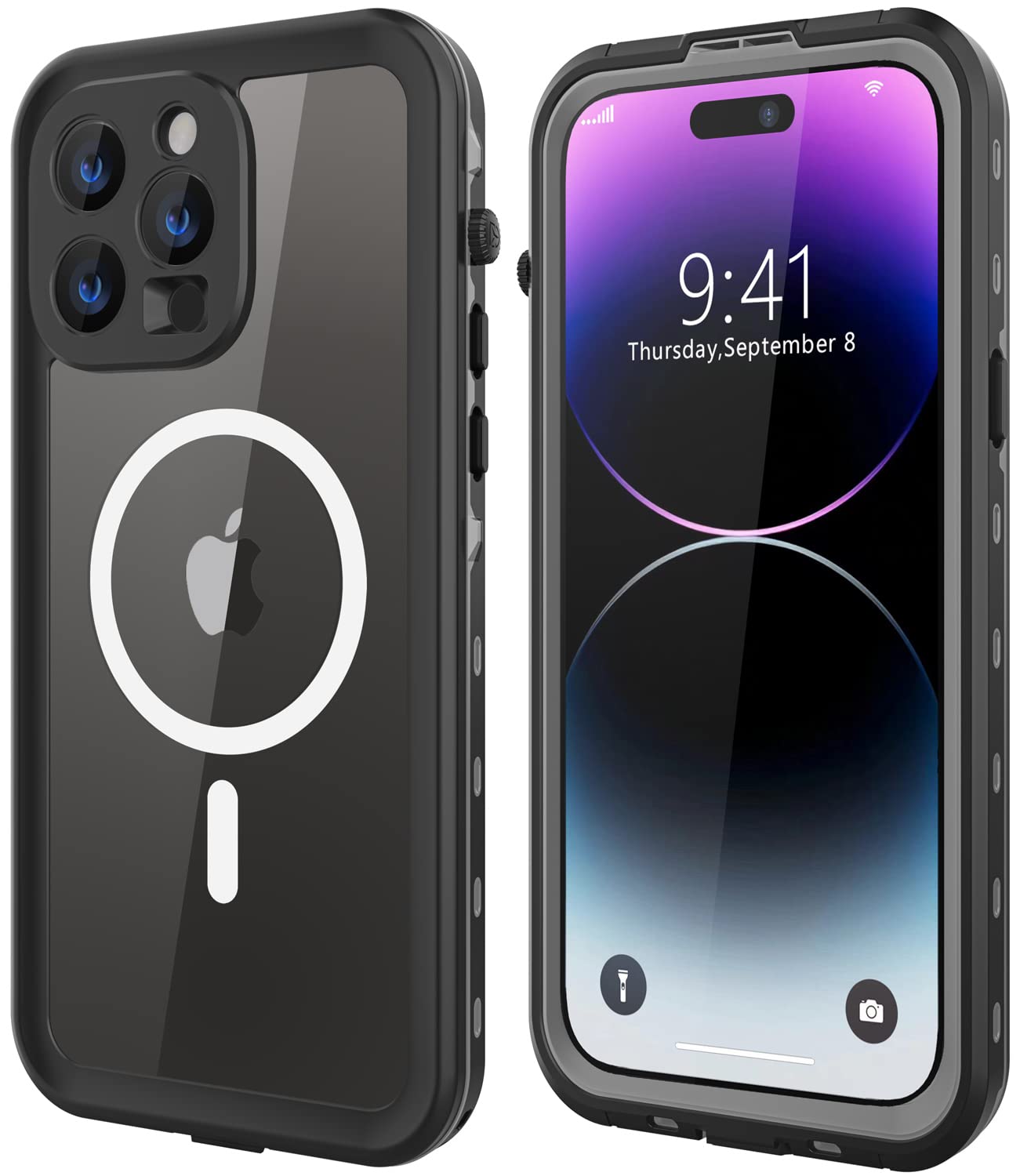 Premium Shockproof & Waterproof iPhone 14 Pro Max Case (6.7