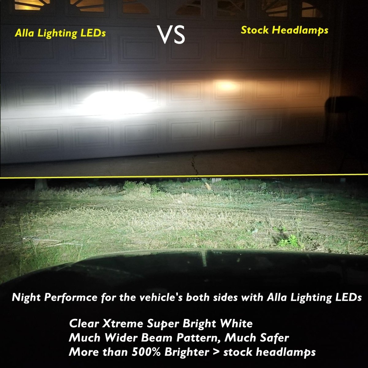 PGJ13 Base 896 881 LED Fog Light Bulbs - 6000K Bright White for Forward Lighting - Perfect for Trucks, SUVs & Off-Road Vehicles in Foggy or Low Visibility Conditions