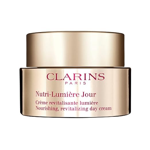 Clarins Nutri-Lumiere Anti-Aging Day Cream 50ml - Rich Moisturizer for Mature & Dry Skin - Brightening & Firming Face Cream for Daytime Skincare Routine