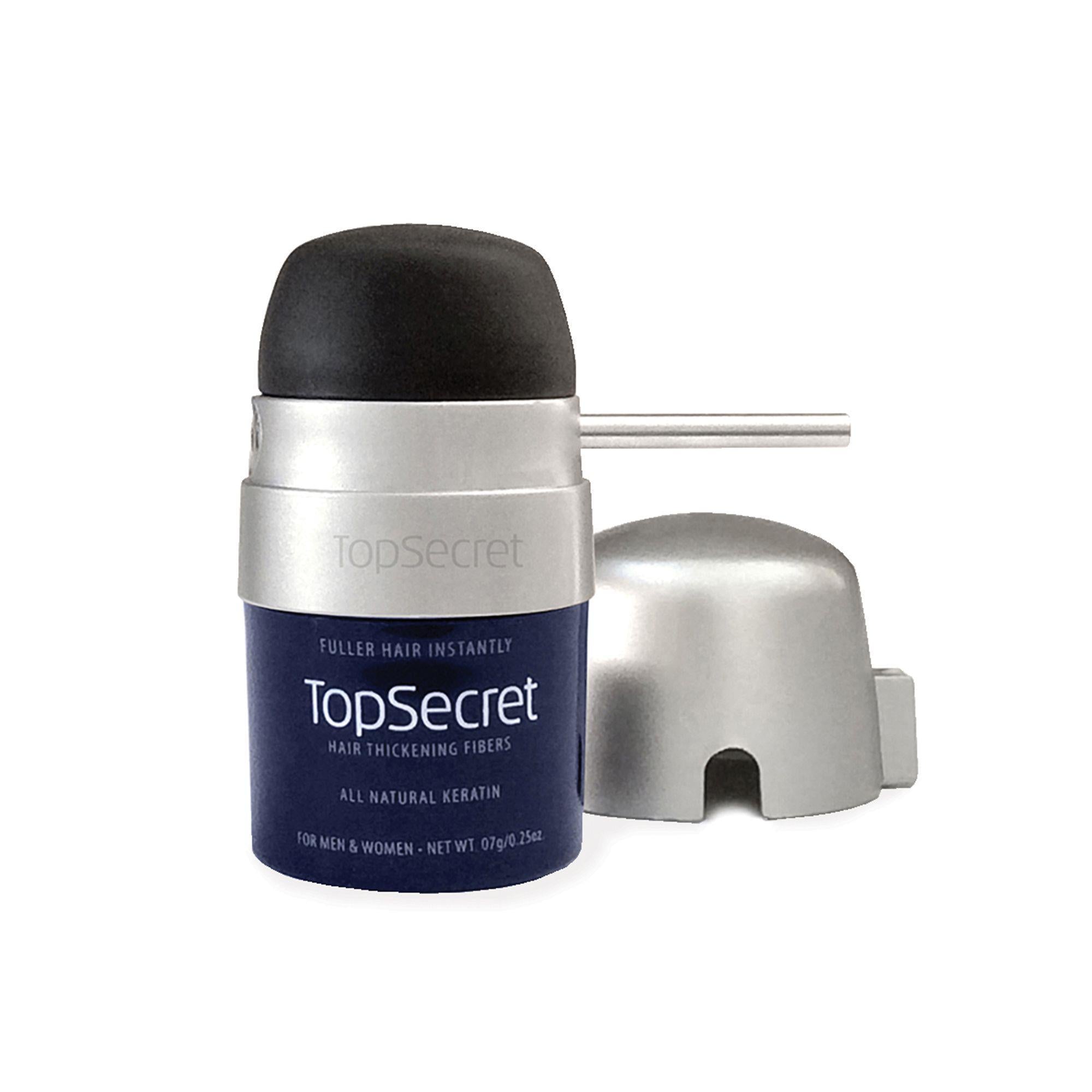 Top Secret Hair Thickening Fibers for Thinning Hair - Instant Volume & Natural Look - Perfect for Men & Women - Everyday Styling & Special Occasions
