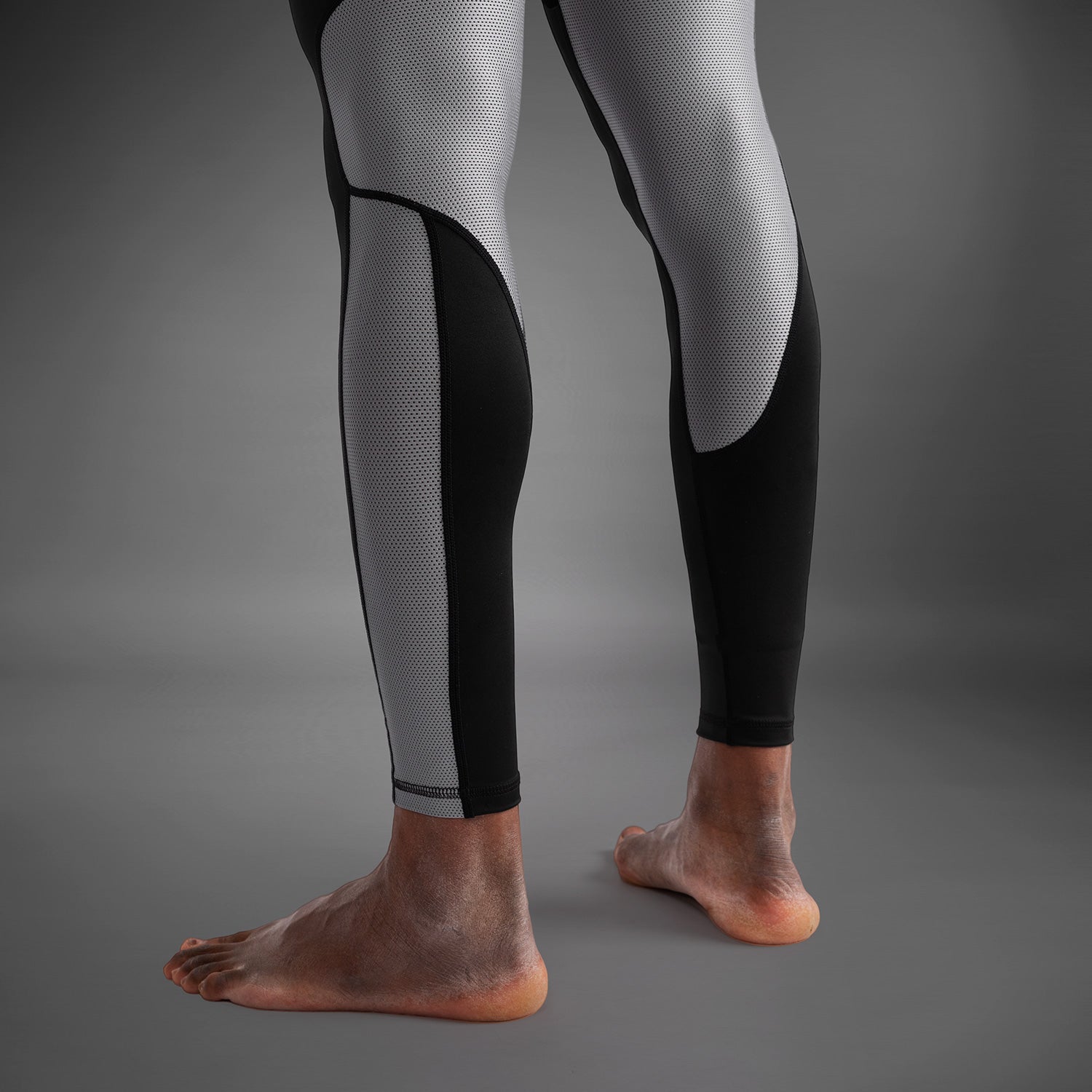 Venum Tempest Men's Spats - Compression Leggings for MMA, Boxing & Training (Black/Grey) - Ideal for Gym Workouts & Combat Sports