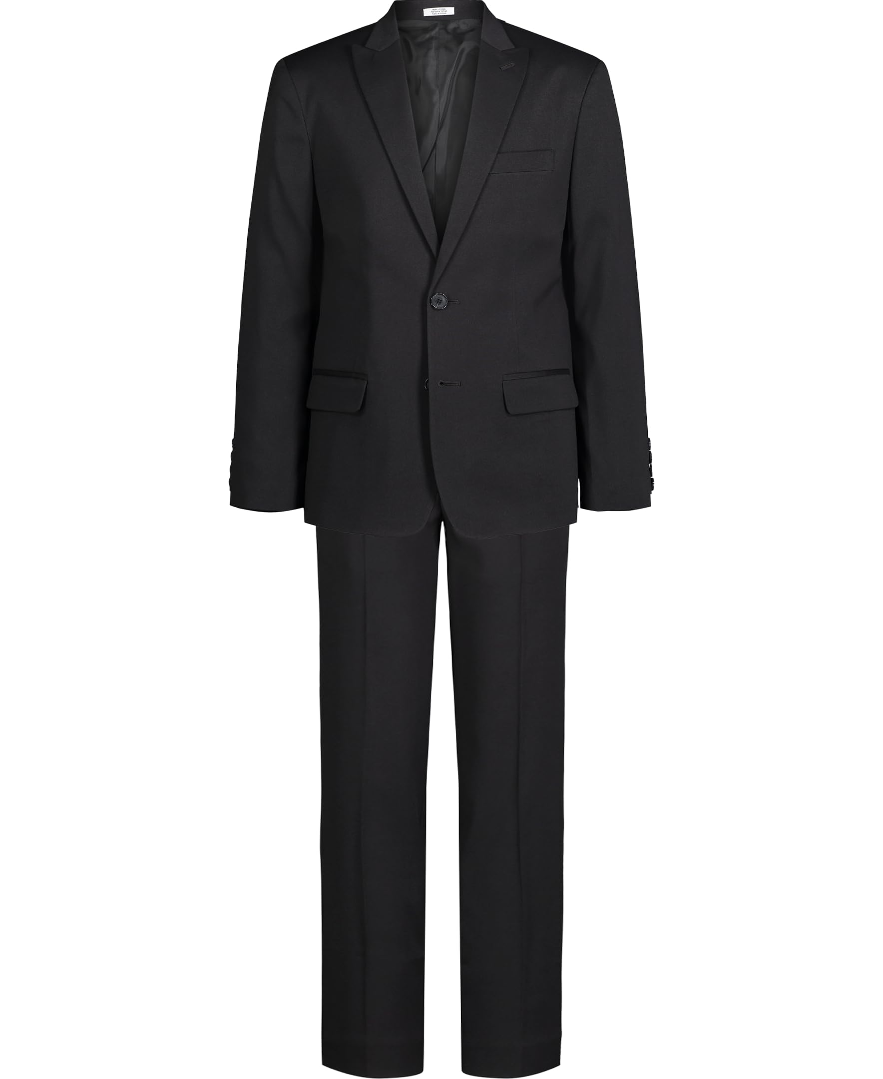 Calvin Klein Boys' 2-Piece Formal Suit Set - Classic Blazer & Dress Pants for Weddings, School Photos & Special Occasions | Premium Kids' Suit for Formal Events