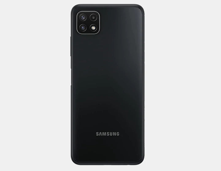 Samsung Galaxy A22 5G Unlocked Smartphone - 128GB Storage, 4GB RAM, Dual SIM, GSM Compatible (Latin Version, Gray) - Perfect for Streaming, Gaming & International Travel