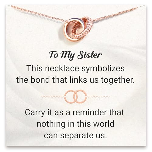 Sister- carry it as a reminder that nothing in this world can separate us