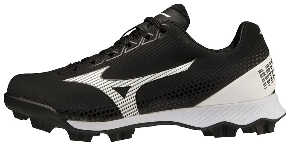 Mizuno Wave Finch Lightrevo Jr. Molded Softball Cleats for Girls - Youth Softball Shoes with Lightweight Support for Fastpitch & Training - Perfect for Games, Practice & Field Performance