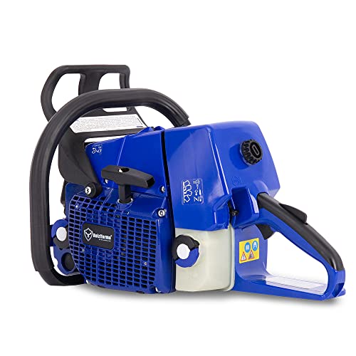 Holzfforma 76.5cc Blue Thunder G466 Gas Chainsaw Power Head with Standard Handle Bar - Compatible with Stihl MS460 & 046 Chainsaws - Perfect for Tree Cutting, Firewood Processing, and Professional Forestry Work