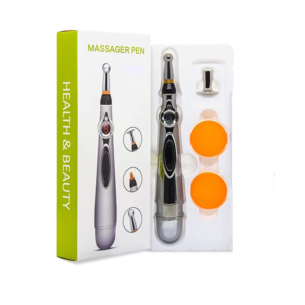 Electronic Acupuncture Pen for Pain Relief - Portable Muscle Stimulator for Back, Neck & Joint Pain - Perfect for Home & Travel Use