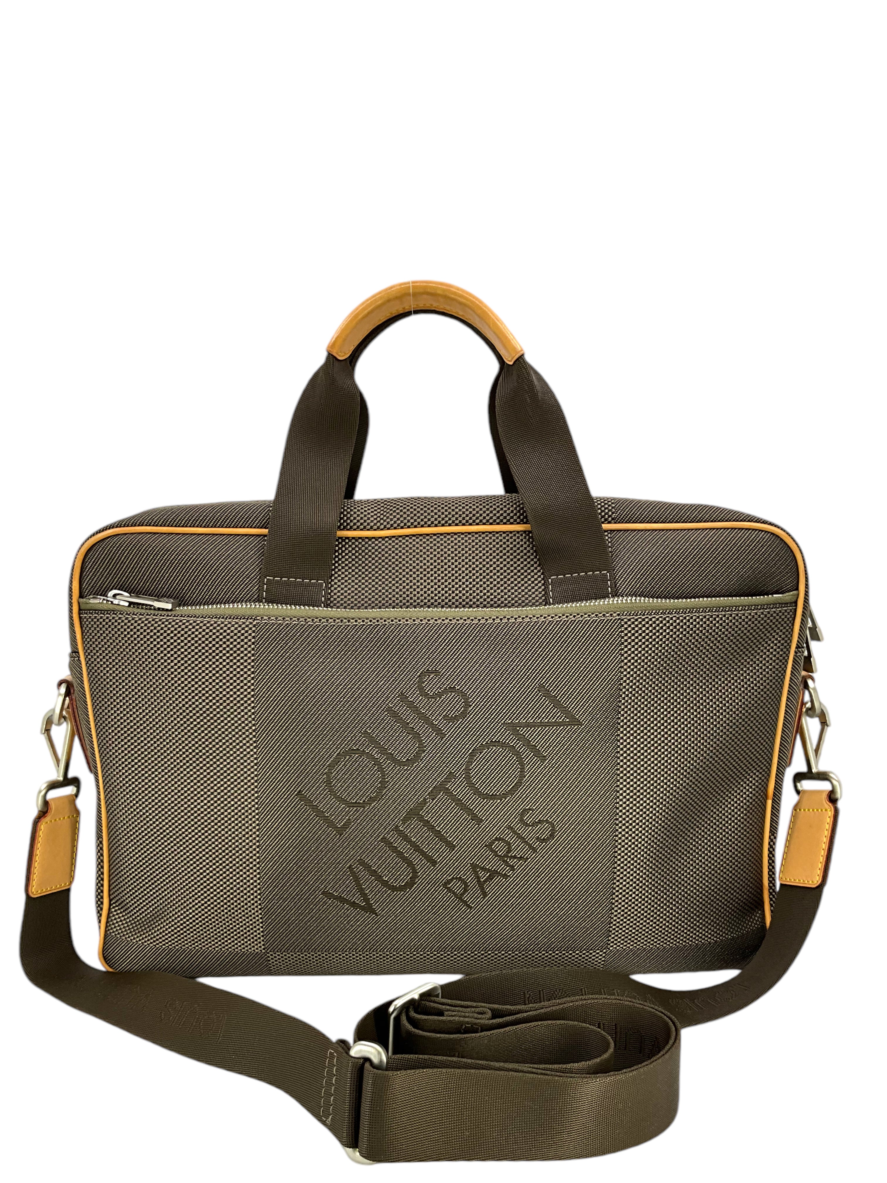 Louis Vuitton Damier Geant Associe PM Terre Crossbody Bag - Stylish & Durable Designer Handbag for Women, Perfect for Work, Travel & Everyday Use