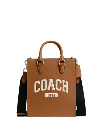 Coach Dylan Tote With Varsity - Stylish Leather Shoulder Bag for Women | Perfect for Work, Travel & Everyday Use
