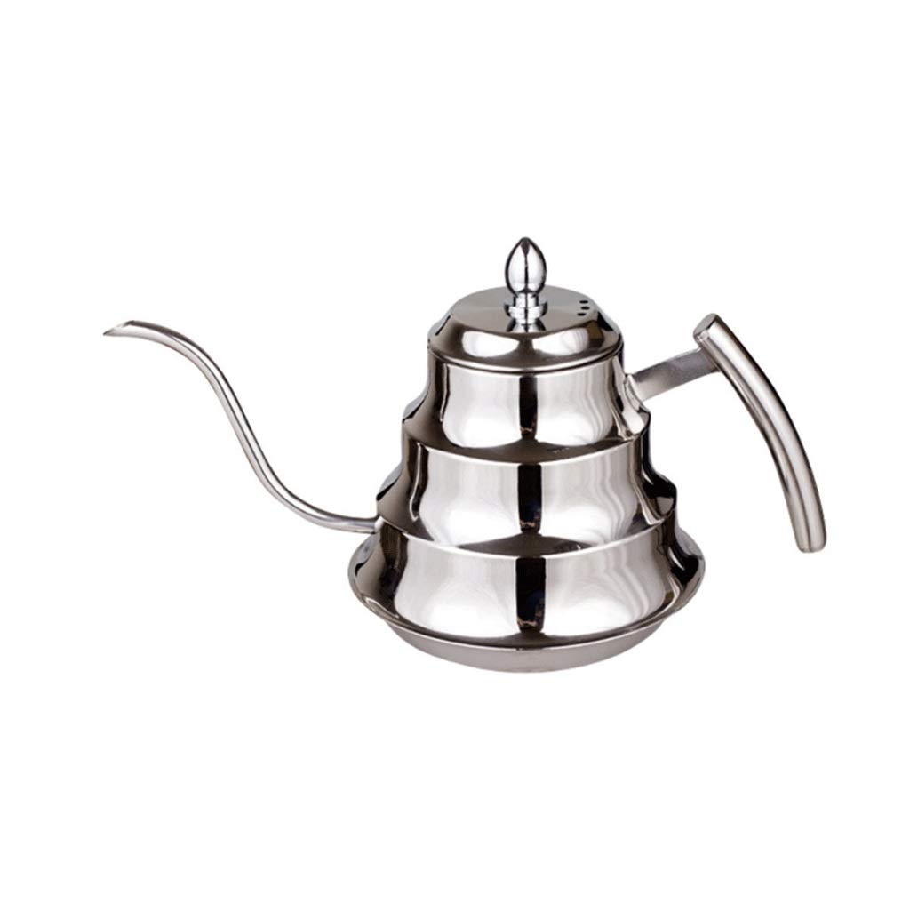Premium Stainless Steel Tea & Coffee Kettle with Built-in Thermometer - Thin Spout for Perfect Pour Over Coffee - Ideal for Home Brewing, French Press & Specialty Coffee Preparation