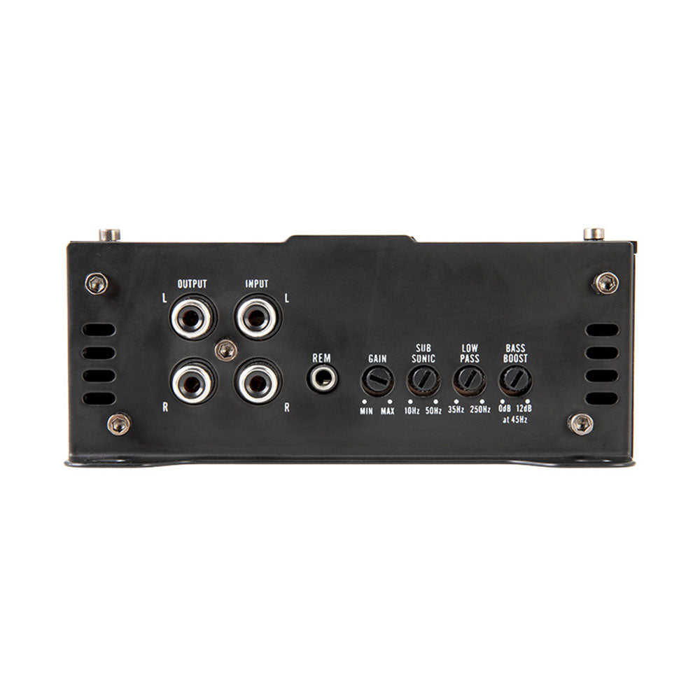 Power Acoustik SB1.7500D Saber Series 5 Inch 1600W RMS 7500W Max Monoblock Class D Car Amplifier - 2 Ohm Stable for Powerful Bass & Car Audio System Upgrade