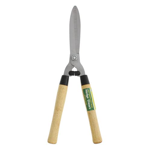 H.B. Smith Professional Hedge Shears - Sharp Gardening Shears for Trimming Shrubs, Bushes & Hedges - Perfect for Lawn Care, Landscaping & Garden Maintenance