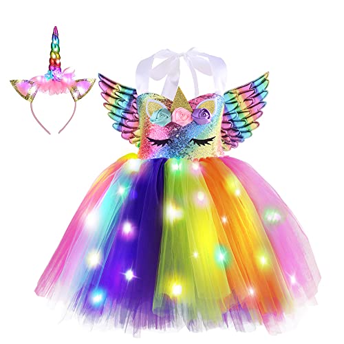 Rainbow Sequin+ Rainbow Led