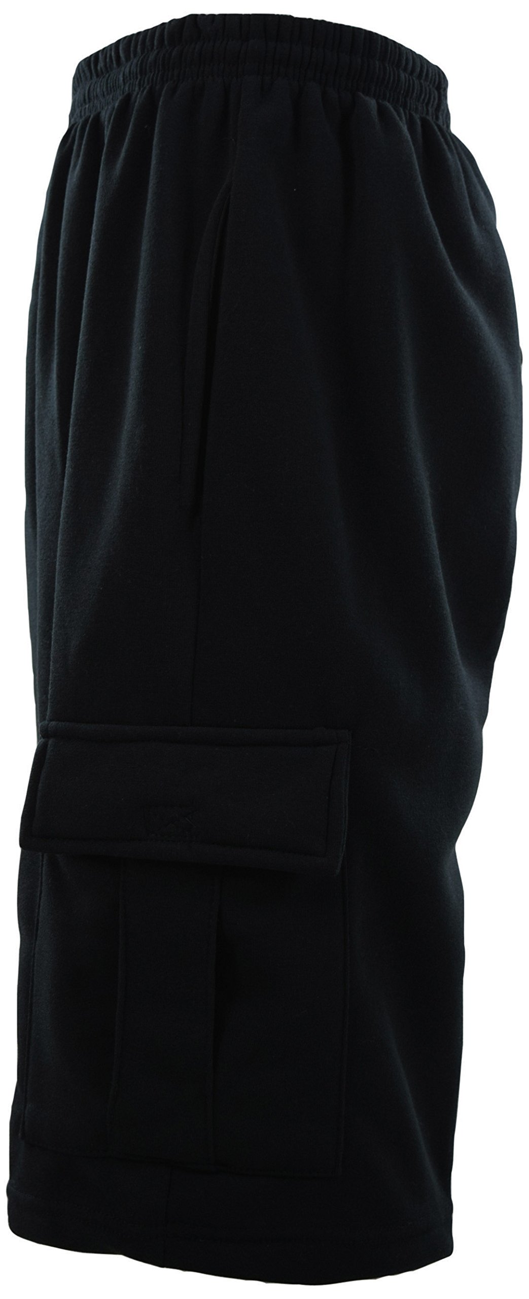 Men's Cargo Sweat Shorts with Pockets - Comfortable & Stylish (Sizes M to 5XL) - Perfect for Gym, Hiking & Casual Wear