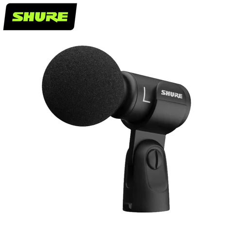 Shure MV88+ Digital Stereo USB Microphone for Podcasting, Recording & Streaming - High-Quality Condenser Mic for YouTube, Gaming & Music Production