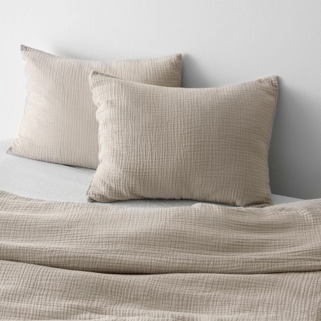 Organic Cotton Gauze Duvet Cover Set - Breathable & Soft Bedding for All Seasons | Perfect for Cozy Bedrooms, Guest Rooms & Vacation Homes
