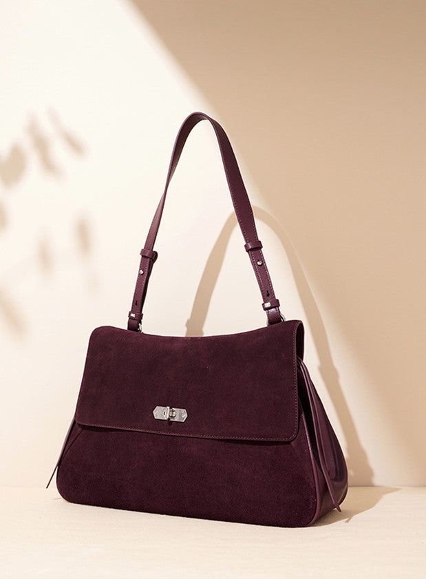 Sleek Minimalist Shoulder Bag for Women - Lightweight Crossbody Purse with Adjustable Strap - Perfect for Work, Travel & Everyday Use